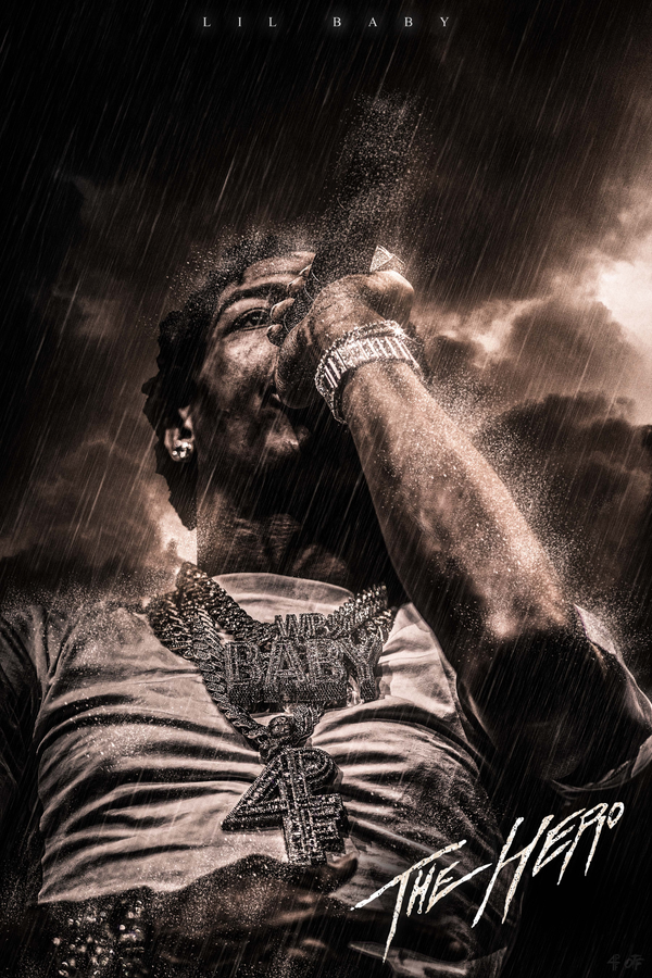 Lil Baby 'The Hero' Poster
