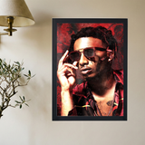 Playboi Carti 'Jordan Cartier' Poster - Mockup 2