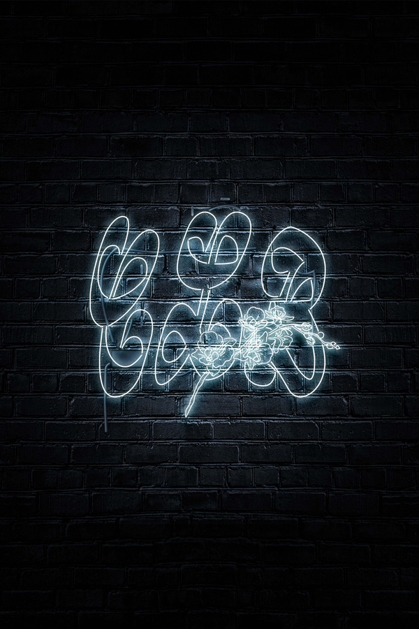 Drake 'CLB' Neon Sign Poster