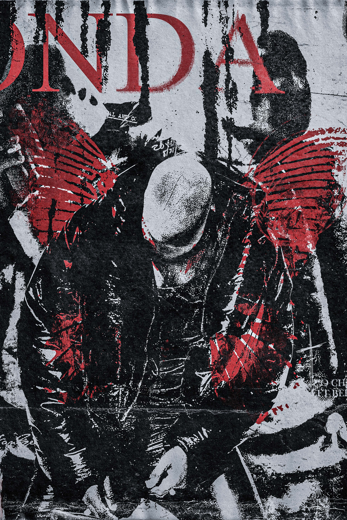 Kanye West Donda Scrapbook Poster