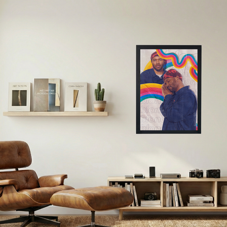 Frank Ocean 'Rainbow' Poster - Mockup 1
