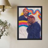 Frank Ocean 'Rainbow' Poster - Mockup 2