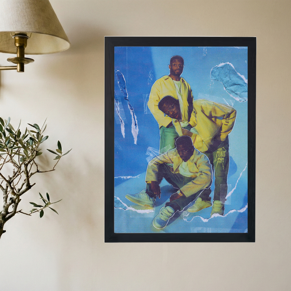 Isaiah Rashad 'Scrapbook' Poster - Mockup 2