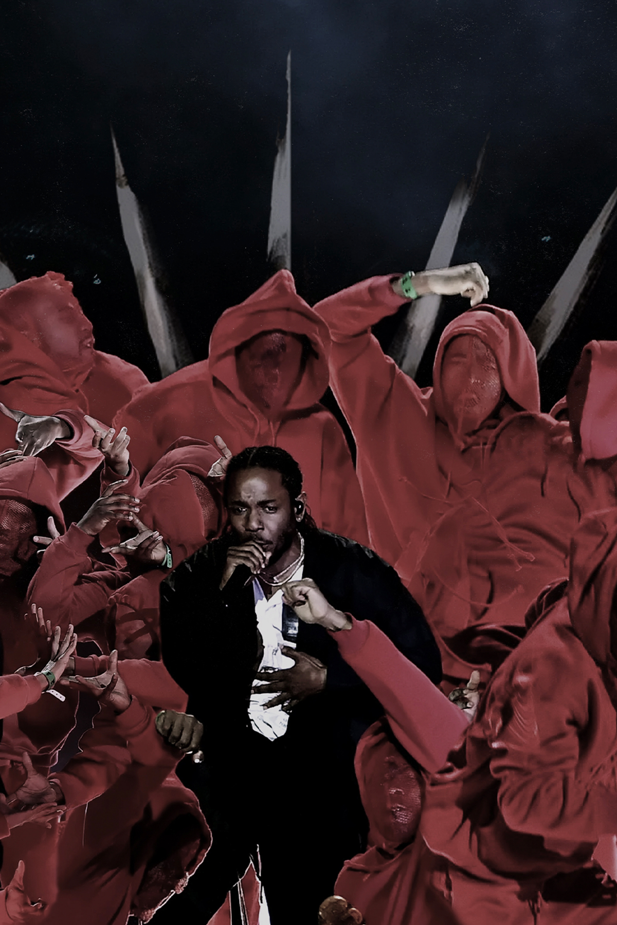 Kendrick Lamar 'Kung-fu' Poster