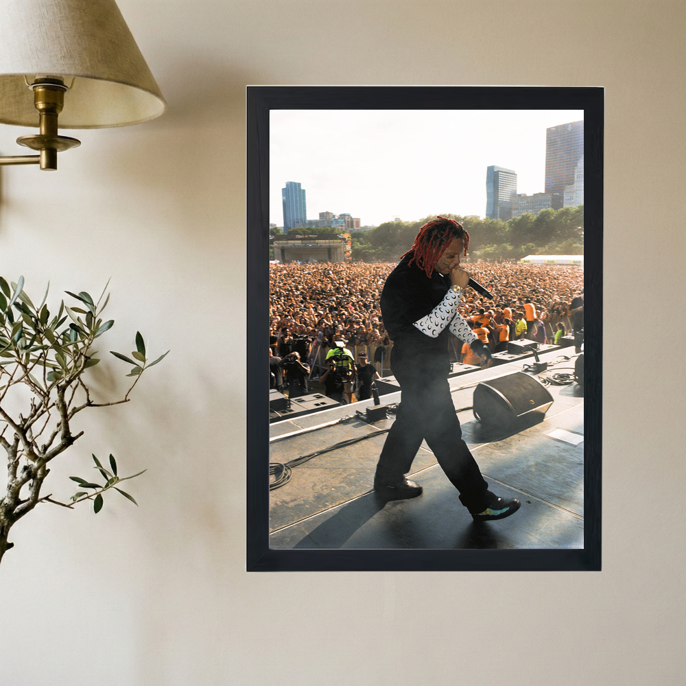 Trippie Redd 'Mic Controlla' Poster - Mockup 2