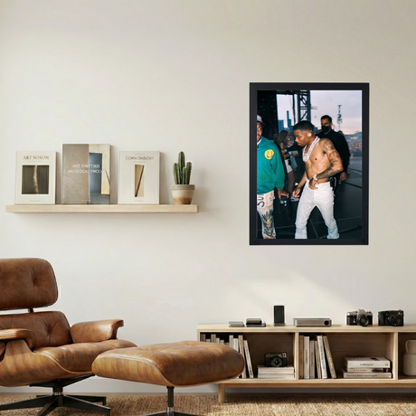 Roddy Ricch 'Big Stepper' Poster - Mockup 1