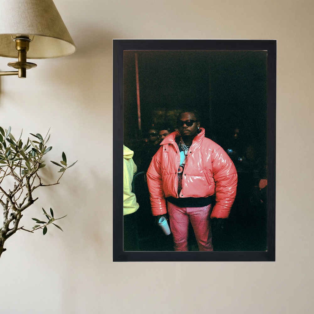 Gunna 'Pink Puffer' Poster V2 - Mockup 2