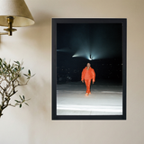 Kanye West 'Steppin'' Poster - Mockup 2