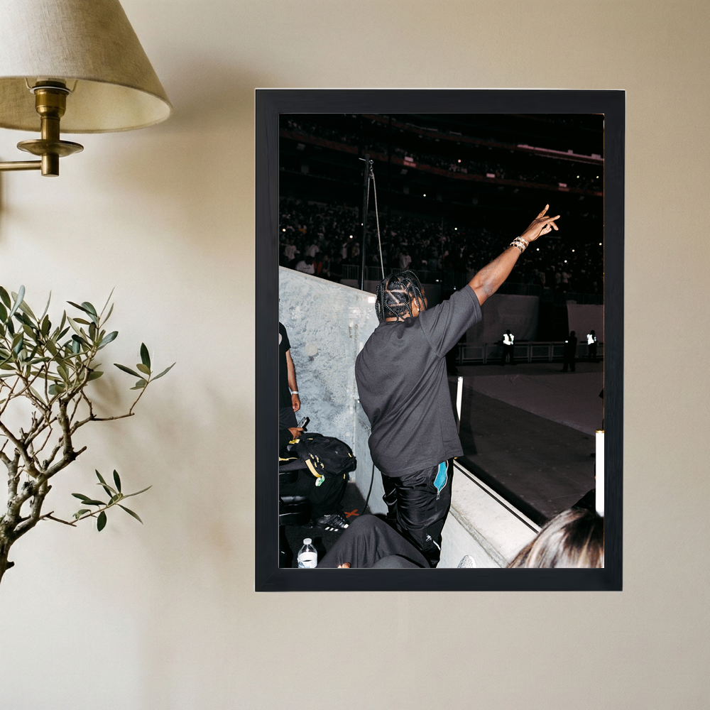 Pusha T 'Rockin'' Poster - Mockup 2