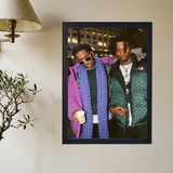 A$AP Rocky x Playboi Carti 'New Choppa' Poster - Mockup 2